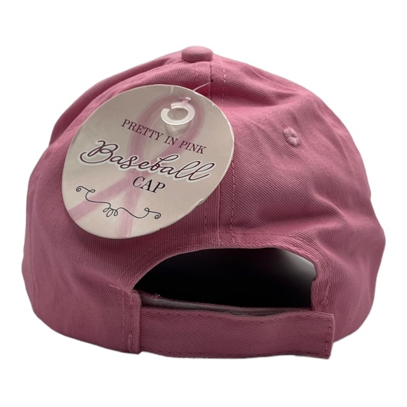 Pretty In Pink Baseball Cap - Picture 2 of 3